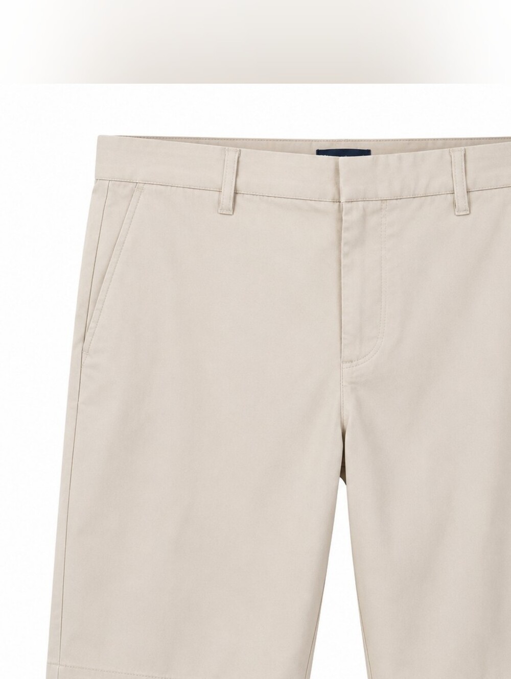 Zachary Prell Tan Chino Shorts Men's Sz 34 Flat Front Casual Lightweight Stretch